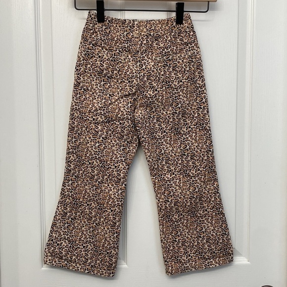 New Legends Girls Vintage Cheetah Print Denim Jeans Size 5 - Picture 7 of 13